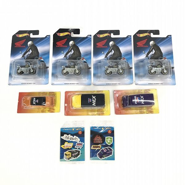 実際に弊社で買取させて頂いた【おまとめ/未開封含む】Hot Wheels/ホットウィール HONDA MONKEY Z50/PEPSI NEX HIWAY HAULER 他