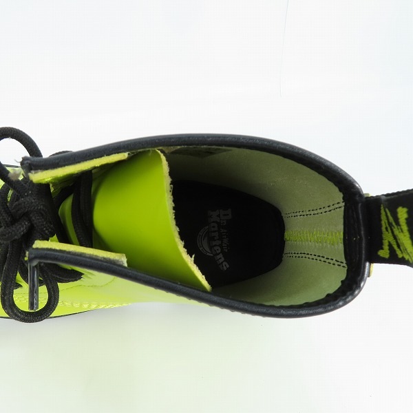 実際に弊社で買取させて頂いたDr. Martens/ドクターマーチン 1460 8EYE BOOT 8ホール スムースレザー ブーツ UK7の画像 4枚目