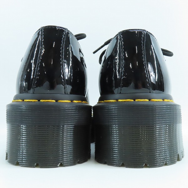 実際に弊社で買取させて頂いたDr.Martens/ドクターマーチン 1461 QUAD パテントレザー 3ホールブーツ/ダービー シューズ/UK5の画像 1枚目