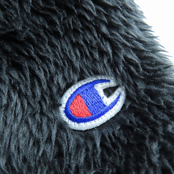 実際に弊社で買取させて頂いたchampion/チャンピオン ジップボアパーカー ブラック C8-N627/Mの画像 5枚目