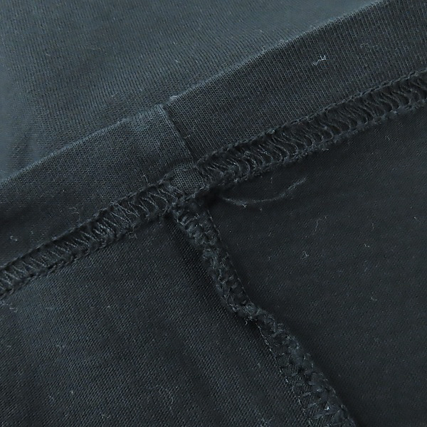 実際に弊社で買取させて頂いたDior×Raymond Pettibon/ディオール×レイモンドペティボン ロゴ 刺繍 Tシャツ ブラック/10の画像 6枚目