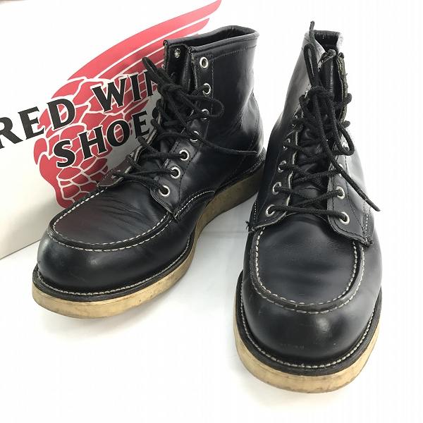 実際に弊社で買取させて頂いたRED WING/レッドウィング 四角犬タグ アイリッシュセッター モックトゥ ブーツ 8179 9E