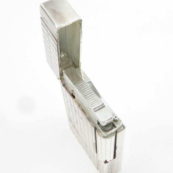 実際に弊社で買取させて頂いたS.T.Dupont/デュポン ギャッツビー レクタングル ブロックチェック ライターの画像 3枚目