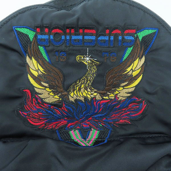 実際に弊社で買取させて頂いたDIESEL/ディーゼル SUPERIOR 刺繍デザイン リュックサックの画像 6枚目