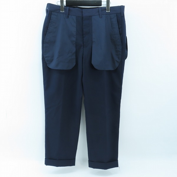 実際に弊社で買取させて頂いたUNITED ARROWS＆SONS/ユナイテッドアローズアンドサンズ NVy by NICK WOOSTER スラックスパンツ 5551-299-0113/L