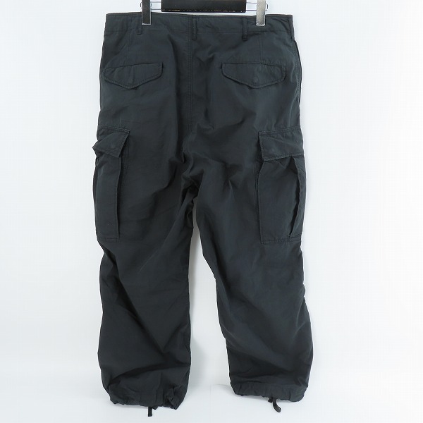 実際に弊社で買取させて頂いたBEAMS/ビームス カーゴパンツ ブラック Lの画像 1枚目