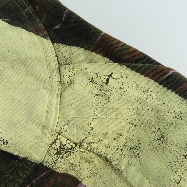 実際に弊社で買取させて頂いたEVISU/エヴィス 新恵美寿神頭 カモメ 大黒カモメ 迷彩柄 オールインワン ツナギ つなぎ LOT.1010 42の画像 8枚目