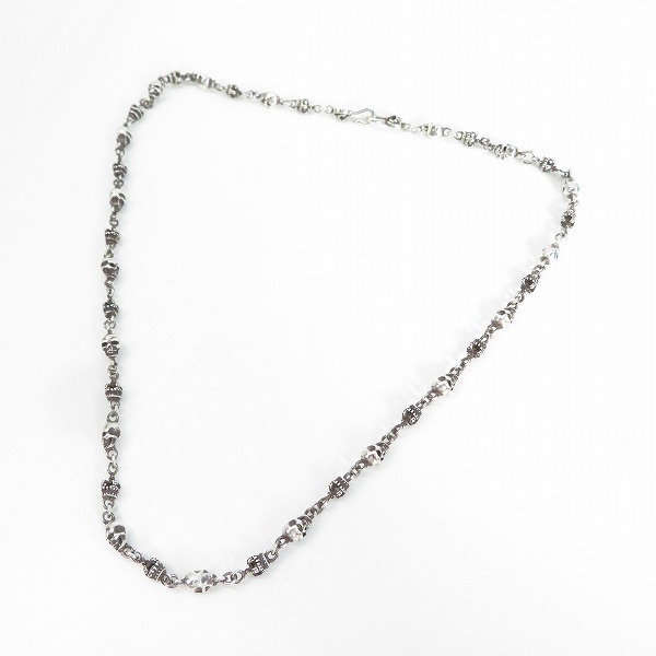 実際に弊社で買取させて頂いた【ギャラ付き】Justin Davis/ジャスティンデイビス SKULL DIVINE/スカルディバイン チェーン SNJ126の画像 5枚目