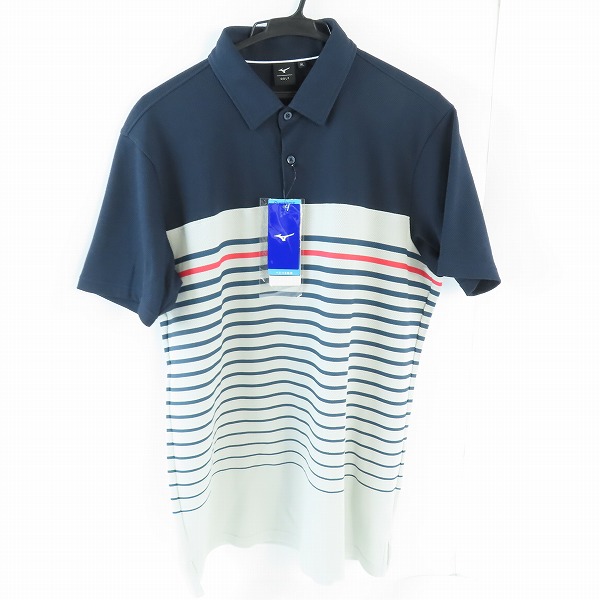 実際に弊社で買取させて頂いた【未使用】MIZUNO/ミズノ ゴルフ 半袖ポロシャツ 52MA101614/XL