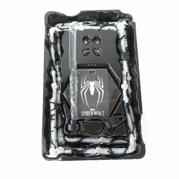 実際に弊社で買取させて頂いたホットトイズ ビデオゲーム・マスターピース Marvel's Spider-Man2 1/6 ピーター・パーカー/スパイダーマン（ブラックスーツ）の画像 6枚目