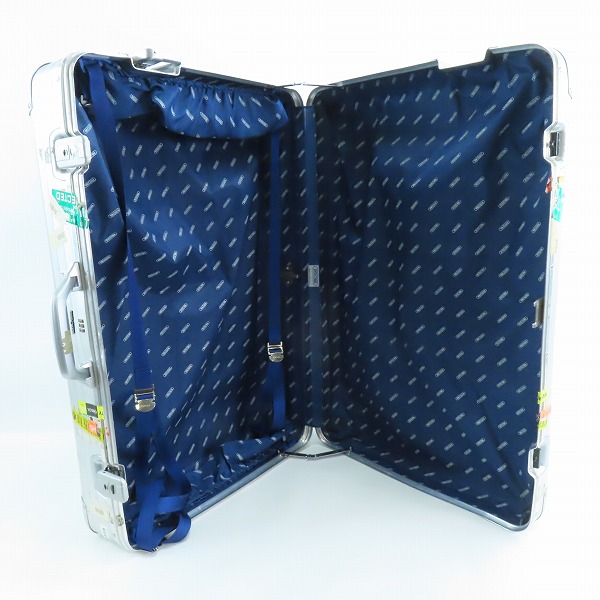 実際に弊社で買取させて頂いたRIMOWA/リモワ 2輪 アルミ スーツケースの画像 4枚目