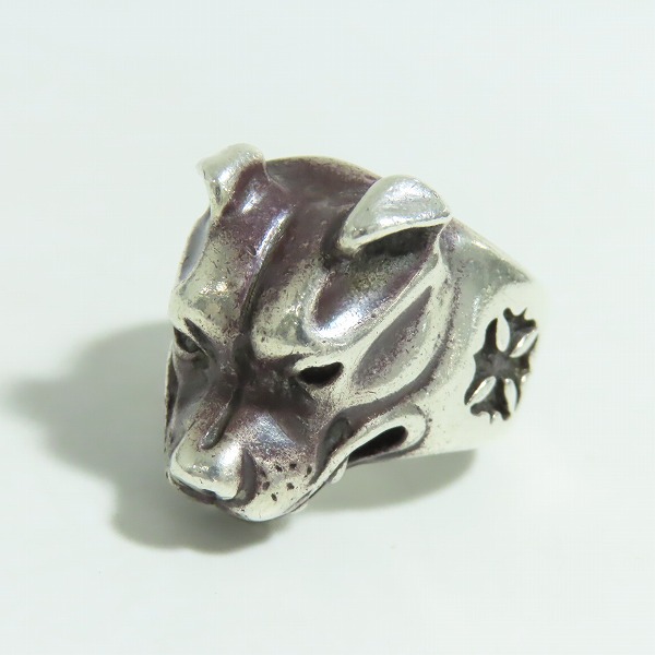 実際に弊社で買取させて頂いたBWL/ビルウォールレザー ラージドッグヘッドリング/22号