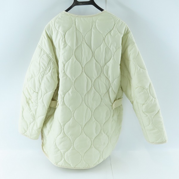 実際に弊社で買取させて頂いたRAY BEAMS/レイビームス キルティング ノーカラー ブルゾン 61-18-0020-111/0の画像 1枚目