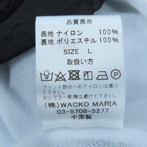 実際に弊社で買取させて頂いたWACKO MARIA/ワコマリア 24SS COACH JACKET /コーチジャケット /Lの画像 4枚目