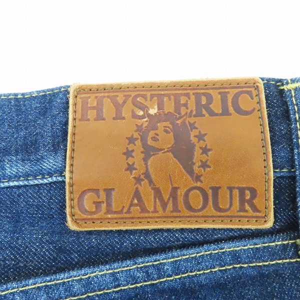実際に弊社で買取させて頂いたHYSTERIC GLAMOUR/ヒステリックグラマー HRLR加工 デニムパンツ 0241AP12 /31の画像 7枚目