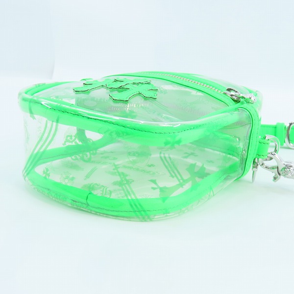 実際に弊社で買取させて頂いたCHROME HEARTS/クロムハーツ TAKA MINI/タカミニ ビニール ショルダーバッグの画像 2枚目