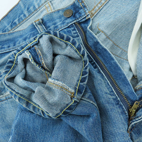 実際に弊社で買取させて頂いたLEVI'S/リーバイス 505-0217 42TALONジッパーフライ スモールe ヴィンテージ デニムパンツ/ジーンズ/33/34の画像 2枚目
