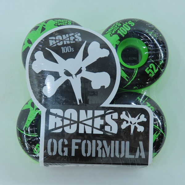 実際に弊社で買取させて頂いた【未開封】BONES/ボーンズ OG FORMULA 100's WHEEL/OG ウィール 52mm