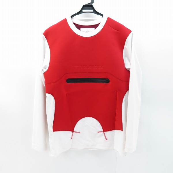 実際に弊社で買取させて頂いたFUMITO GANRYU/フミト ガンリュウ 異素材切替 ジャージー カットソー Fu1-Cu-08/2