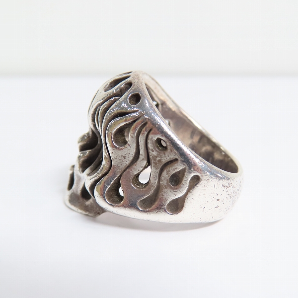 実際に弊社で買取させて頂いたgucho/ガッチョ 限定 Pyromaniac パイロマニアックリング 16-17号の画像 2枚目