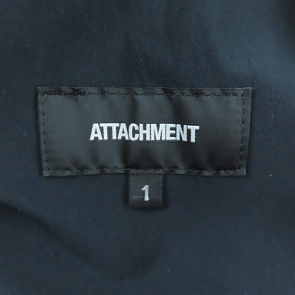 実際に弊社で買取させて頂いたATTACHMENT/アタッチメント Peストレッチタフタテーラードコート AC61-210/1の画像 3枚目