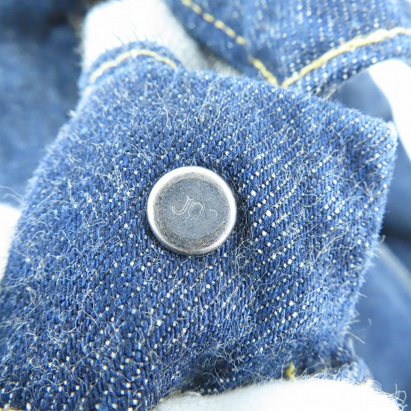 実際に弊社で買取させて頂いたLEVIS/リーバイス 506 1st 復刻 ビッグE デニムジャケット J02 71506-XX/36の画像 6枚目