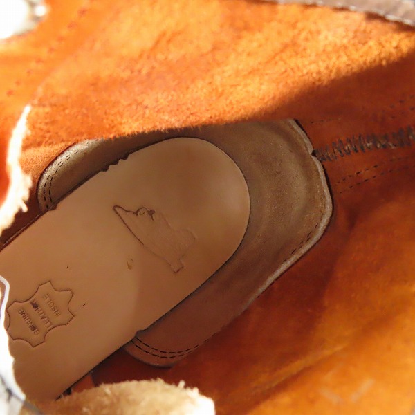 実際に弊社で買取させて頂いたRED WING/レッドウィング アイリッシュセッター 羽根タグ ブーツ 875/8Eの画像 6枚目
