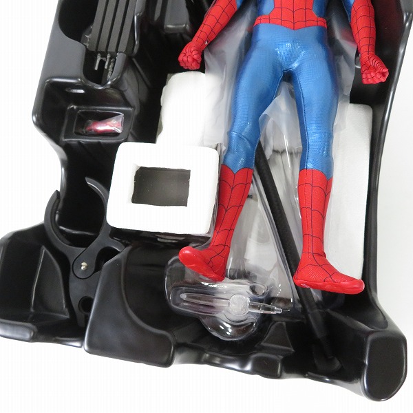 実際に弊社で買取させて頂いたホットトイズ スパイダーマン ノー・ウェイ・ホーム 1/6 スパイダーマン ニュー・レッド＆ブルースーツ DELUXE VERSION/MMS680の画像 4枚目