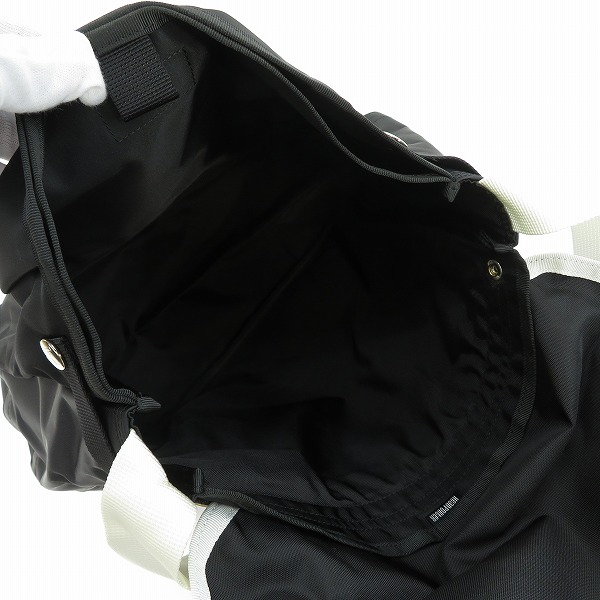 実際に弊社で買取させて頂いた(2)HEAD PORTER/ヘッドポーター ショルダー メッセンジャーバッグ/ホワイトの画像 5枚目