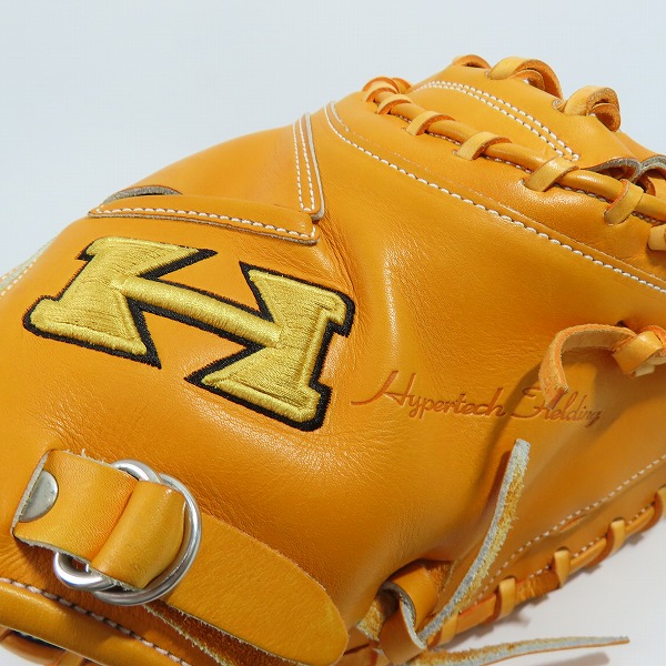 実際に弊社で買取させて頂いたHI-GOLD/ハイゴールド 硬式用/キャッチャーミット/捕手用ミット/PRG-241Mの画像 3枚目