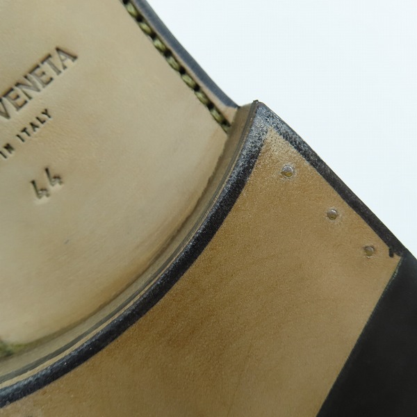 実際に弊社で買取させて頂いたBOTTEGA VENETA/ボッテガヴェネタ Wardrobe Lace-Up Ankle Boot/ウィングチップレースアップブーツ/44の画像 6枚目