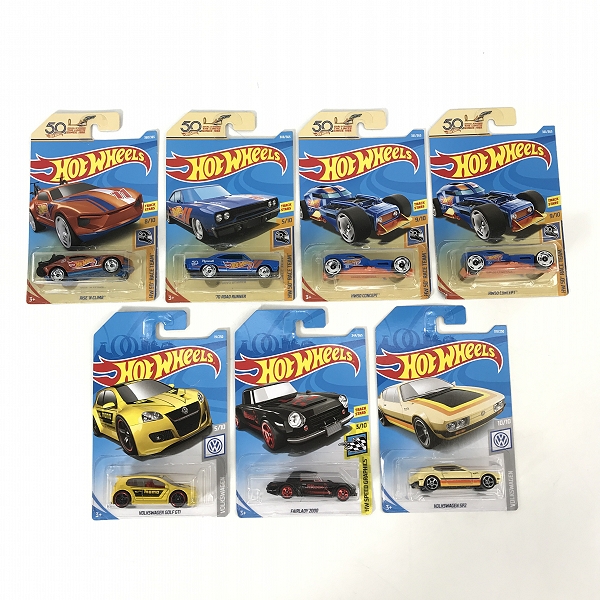実際に弊社で買取させて頂いた【おまとめ/未開封】Hot Wheels/ホットウィール RACE TEAM 50th HW50 CONCEPT/'70 ROAD RUNNER 他