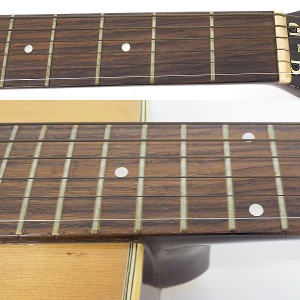 実際に弊社で買取させて頂いた★【難有り】Morris/モーリス FD-15 アコースティックギター/アコギ 1973年 日本製 ソフトケース付の画像 3枚目