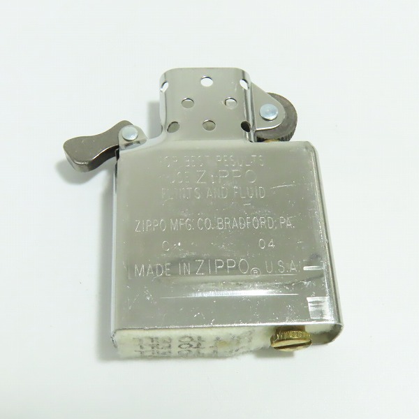 実際に弊社で買取させて頂いたZIPPO/ジッポー ZERO HALLIBURTON/ゼロハリバートン アタッシュケース 2-ALシルバー/04年製の画像 6枚目
