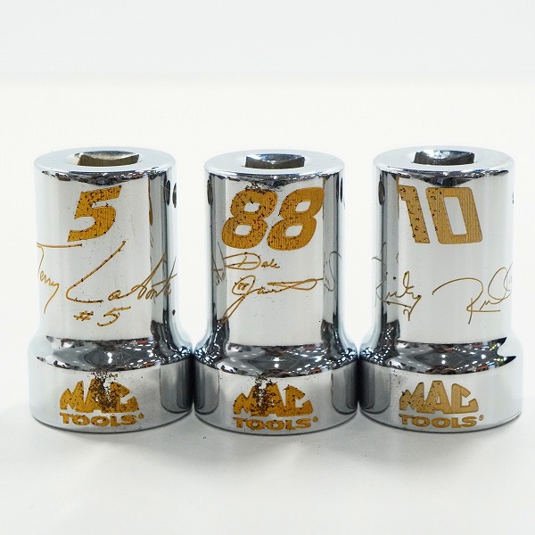 実際に弊社で買取させて頂いたMac Tools/マックツールズ 1997 Limited Edition 1/2" Drive Racing Socket Set ドライブレーシング ソケット セットの画像 3枚目