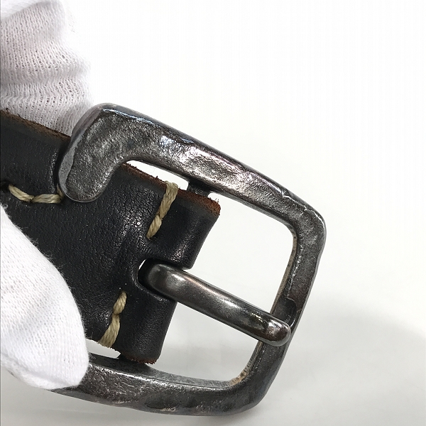 実際に弊社で買取させて頂いたVINTAGE WORKS/ヴィンテージ ワークス レザーベルト DH5536 35/89の画像 5枚目