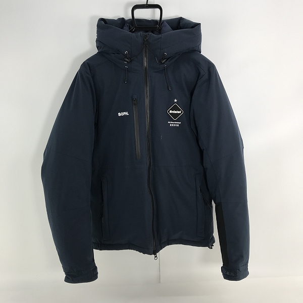 実際に弊社で買取させて頂いたF.C.Real Bristol/エフシーレアルブリストル  DOWN BENCH PARKA ダウンジャケット FCRB-178030 S