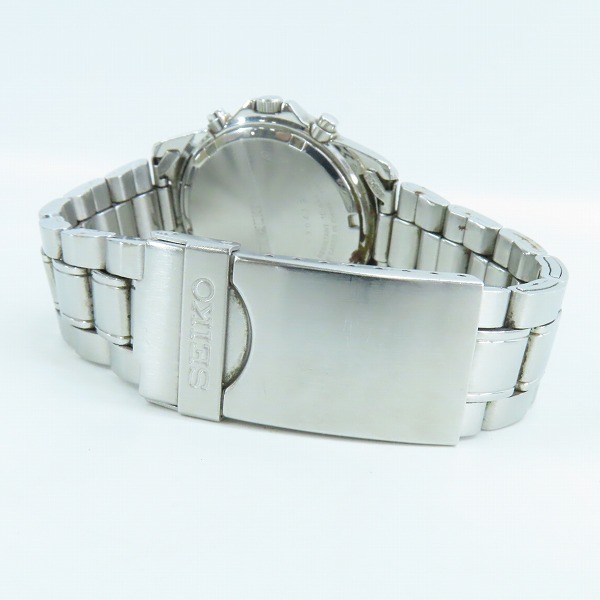 実際に弊社で買取させて頂いたSEIKO/セイコー クロノグラフ 腕時計/ウォッチ 7T92-0DW0【動作未確認】の画像 2枚目