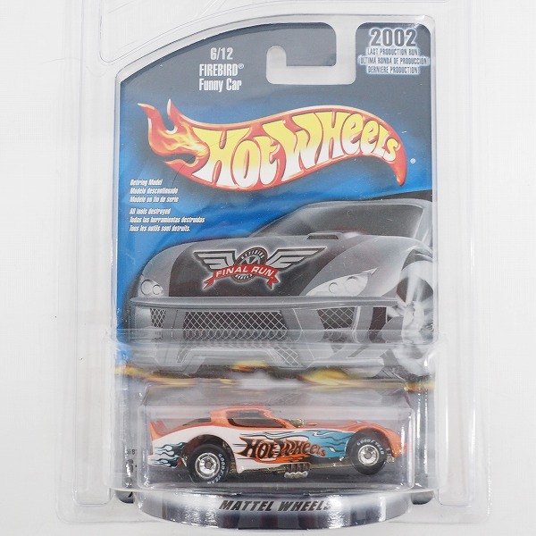 実際に弊社で買取させて頂いたHot Wheels/ホットウィール 2001 FINAL RUN GARBAGE TRUCK/ULTRALITE POLICE/2002 FIREBIRD Funny Car 3点セットの画像 6枚目