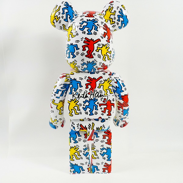 実際に弊社で買取させて頂いた★MEDICOM TOY/メディコムトイ BE@RBRICK/ベアブリック KEITH HARING/キース・ヘリング #9 1000％の画像 1枚目
