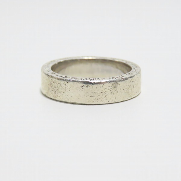実際に弊社で買取させて頂いたCHROME HEARTS/クロムハーツ 6mm スペーサーリング プレーン 21.5号の画像 3枚目