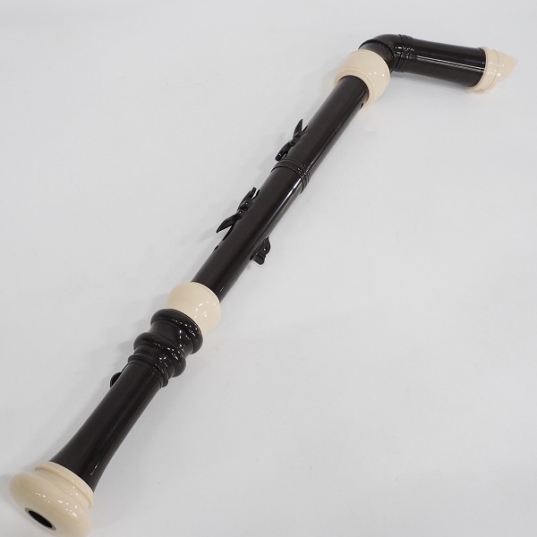 実際に弊社で買取させて頂いたYAMAHA/ヤマハ YRB-302B II ABS樹脂製 バロック式 バスリコーダーソフトケース付の画像 1枚目