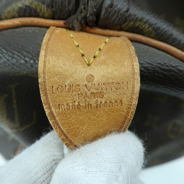 実際に弊社で買取させて頂いたLOUIS VUITTON/ルイヴィトン サックスープル45 モノグラム ボストンバッグ M41624の画像 4枚目