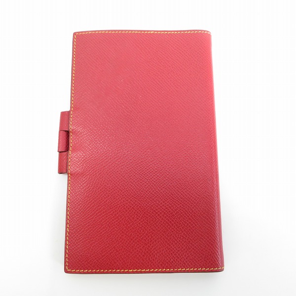 実際に弊社で買取させて頂いたHERMES/エルメス アジェンダヴィジョン クシュベル レザー手帳カバーの画像 1枚目