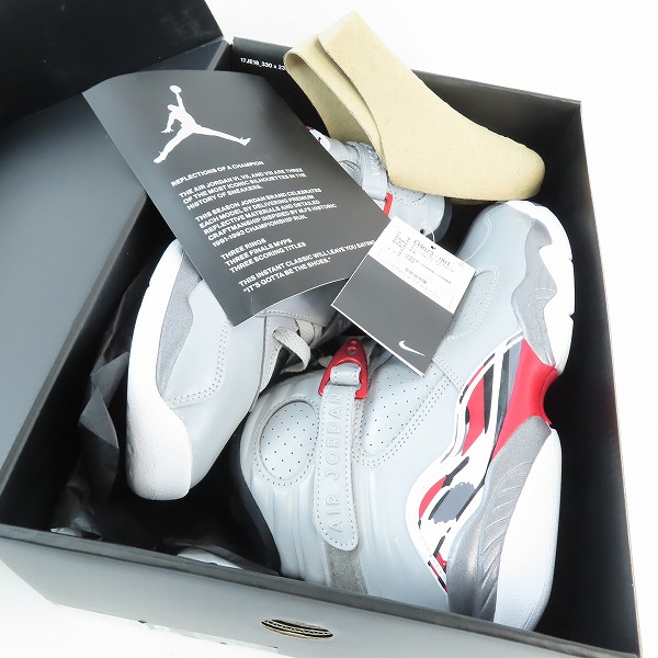 実際に弊社で買取させて頂いた【未使用】NIKE/ナイキ AIR JORDAN 8/エア ジョーダン RETRO SP REFLECTIONS OF A CHAMPION CI4073-001/26の画像 7枚目