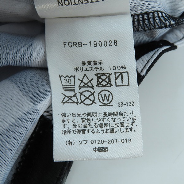 実際に弊社で買取させて頂いたF.C.R.B./F.C.Real Bristol/エフシーレアルブリストル 19SS MULTI PATTERN S/S TEE Tシャツ FCRB-190028 Lの画像 3枚目