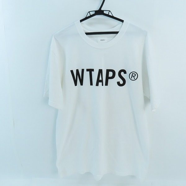実際に弊社で買取させて頂いたWTAPS/ダブルタップス プリントTシャツ ロゴプリント/3