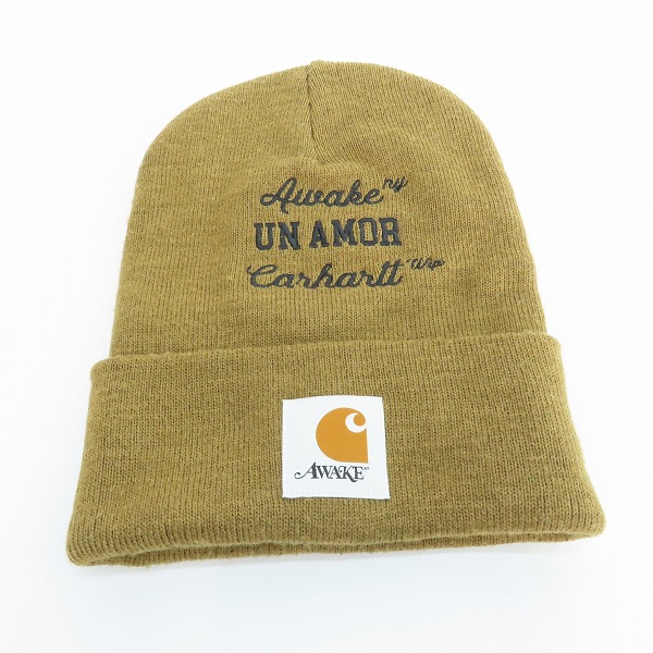 実際に弊社で買取させて頂いたCarhartt/カーハート AWAKE ビーニー/ニット帽