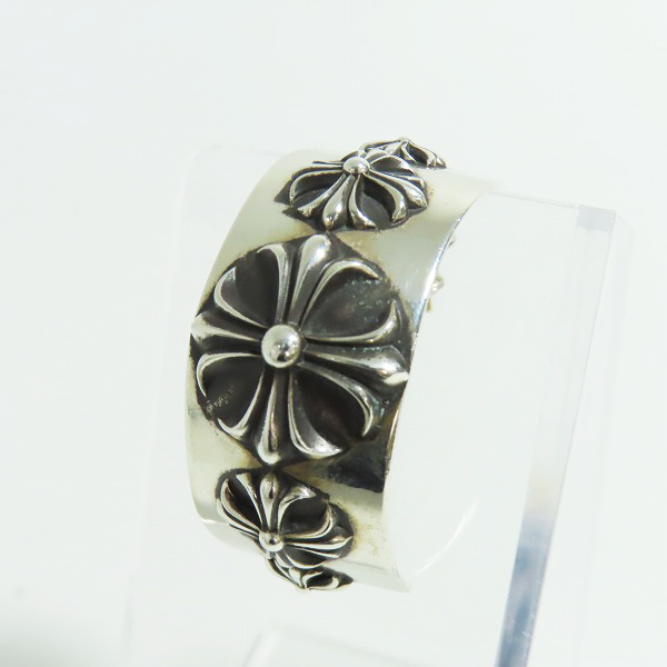 実際に弊社で買取させて頂いたChrome Hearts/クロムハーツ WIDE HOOP CH PLUS LG/ワイドフープ シルバーピアス