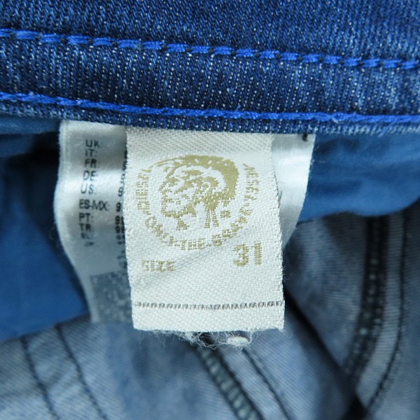 実際に弊社で買取させて頂いたDIESEL/ディーゼル THOMMER SLIM SKINNY スリム スキニーパンツ W31/L32の画像 4枚目